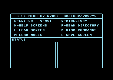 Disk Menu