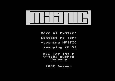 Contact Mystic