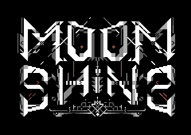 Moonshine PETSCII Halloween Logo