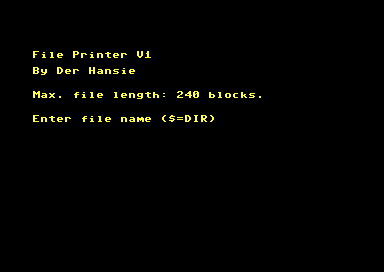 File Printer V1