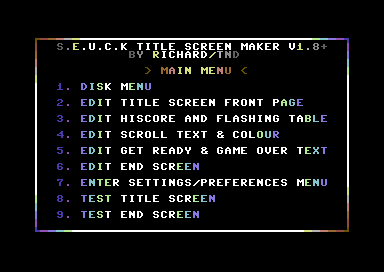 SEUCK Title Screen Maker V1.8+