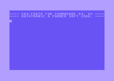 C64-Forth V3