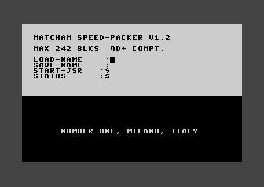 Matcham Speed-Packer V1.2