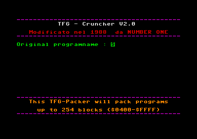 TFG Cruncher V2.0