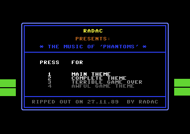 The Music of Phantoms