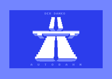 Der Danko - Autobahn (PETSCII Cover)