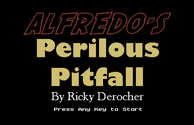 Alfredo's Perilous Pitfall 2025