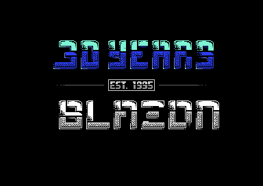 30yrs Blazon Logo