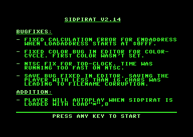SidPirat V2.14