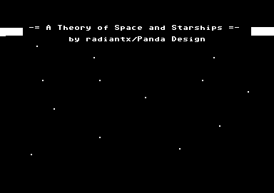 A Theory of Space and Starships