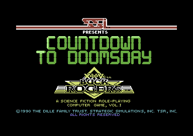 Buck Rogers Countdown to Doomsday [3 sides]