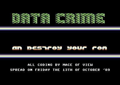 Data Crime