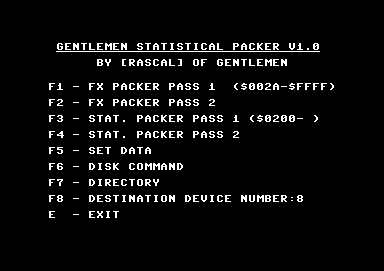 Statistical Packer V1.0