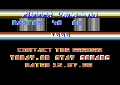 Summer Vacation '88