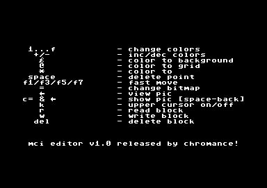 MCI Editor V1.0