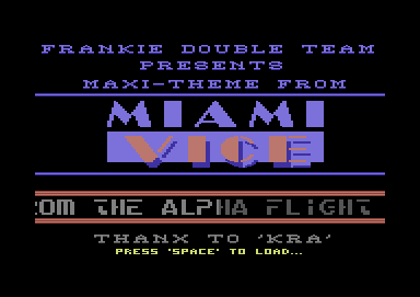 Miami Vice Original Maxi Theme