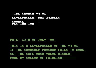 Time Crunch V4.01 Levelpacker