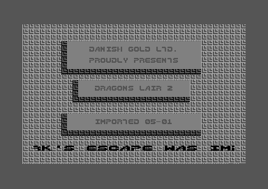 Dragon's Lair II - Dirk's Escape +