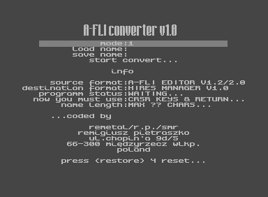 A-FLI Converter V1.0