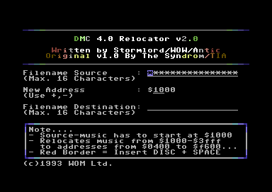 DMC V4.0 Relocator V2.0