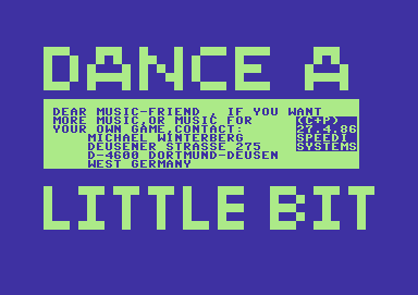 Dance a Little Bit
