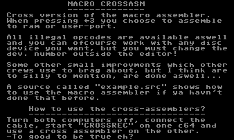 Macro Crossasm V2