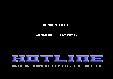 The Great Burger Riot
