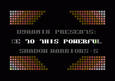 Shadow Warriors +5