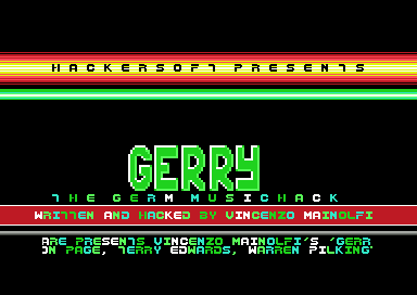 Gerry the Germ MusicHack