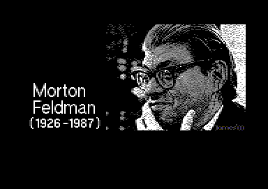 Vandalism News #36 Morton Feldman