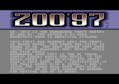 Zoo'97 Party-Report