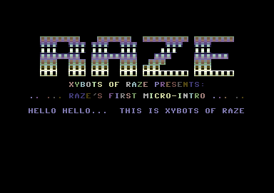 Raze's First Micro-Intro