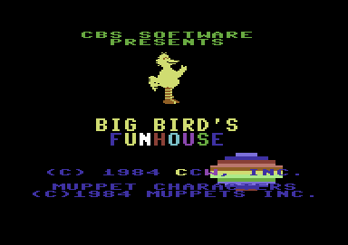 Big Bird's Fun House