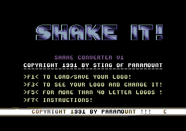 Shake Converter V1.0