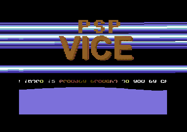 PSP Vice Intro