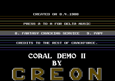 Coral Demo II