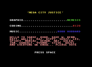 Mega City Justice
