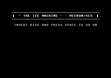 The Ice Machine