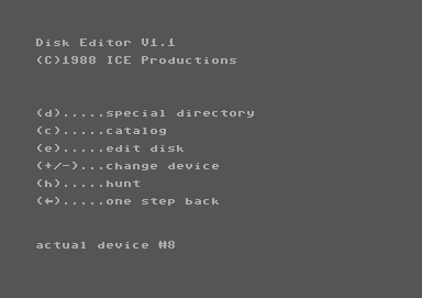 Disk Editor V1.1