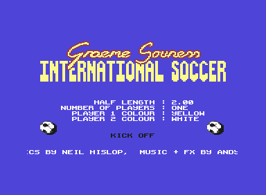 Graeme Souness International Soccer
