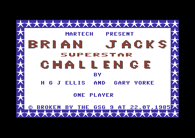 Brian Jacks Superstar Challenge