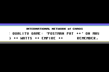 International Network of Chaos Intro