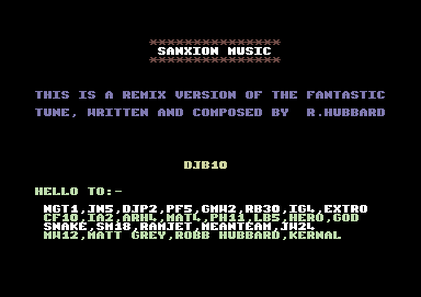 Sanxion Remix