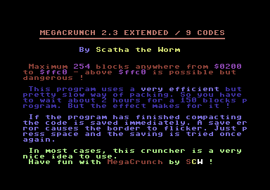 Mega Crunch V2.3 (Extended 9 codes)