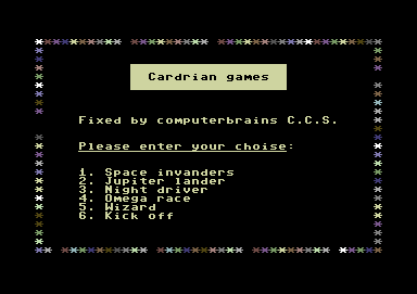 Cardrian Games