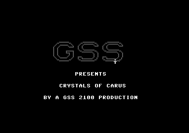 Crystals of Carus