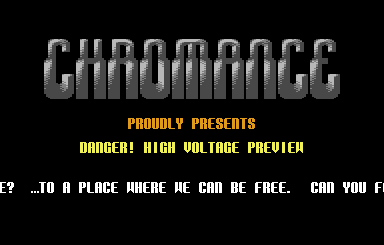 Chromance Intro ALEX-04 SBS