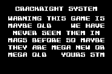 Crackright System Intro