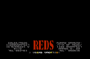 Reds Intro
