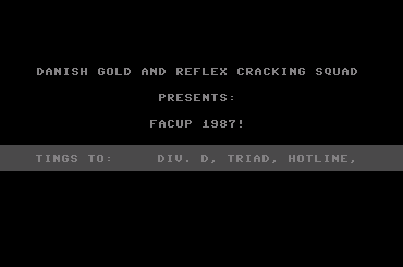 Danish Gold and Reflex Cracking Squad Intro